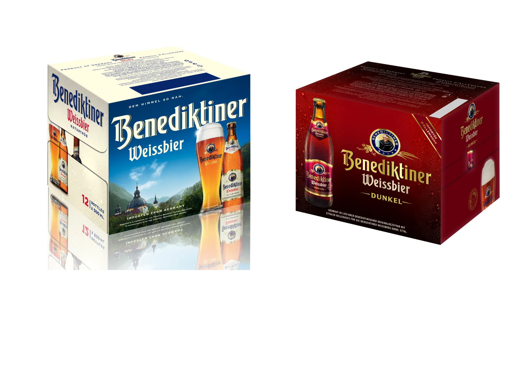 Catalog quà Tết 2027, trang 19: Thùng 12 chai Benediktiner Weissbier và Dunkel