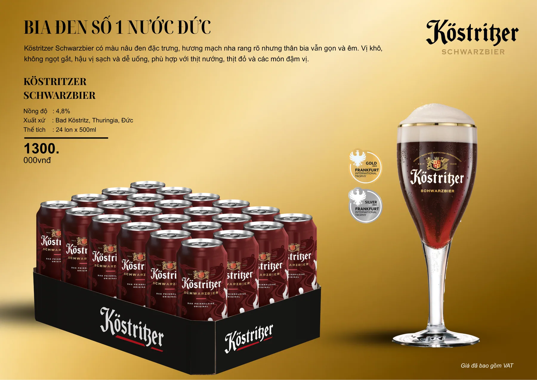 Catalog quà Tết 2027, trang 25: Köstritzer Schwarzbier